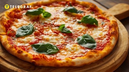 Піца Маргарита легко готується та має неймовірний смак (зображення створено за допомогою ШІ)