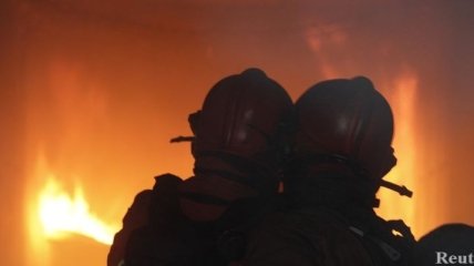 Двух детей спасли во время пожара
