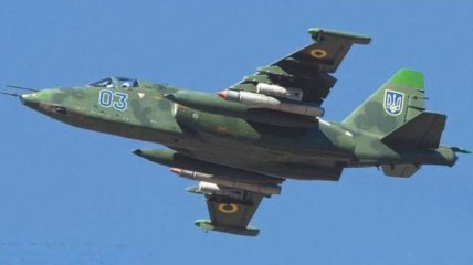 Су-25 потерпел крушение в Запорожье