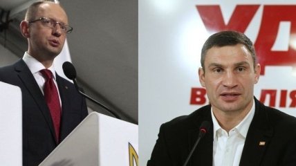 Арсений Яценюк и Виталий Кличко едут в Мюнхен 