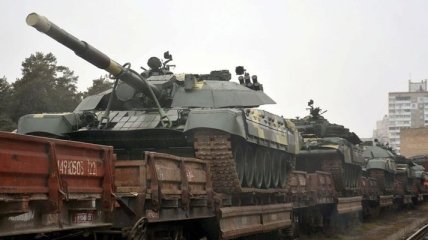 Украинская армия получила улучшенные танки Т-72