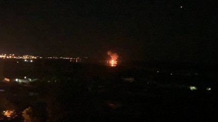 Пожежа на Антонівському мості у ніч на 8 серпня