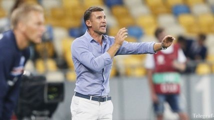 Шевченко огласил список игроков из других чемпионатов на матчи отбора к ЧМ