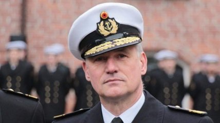 Глава ВМС Германии, вицеадмирал Кай-Ахим Шенбах