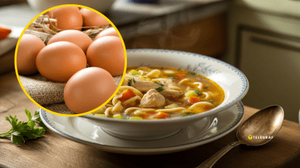 Куриный суп с лапшой