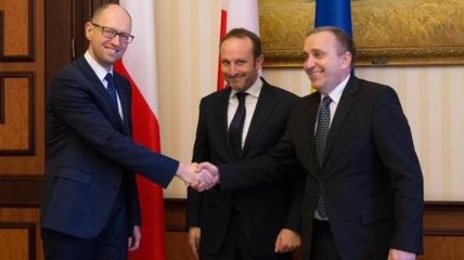 Премьер-министр Украины встретился с главами МИД Польши и Дании