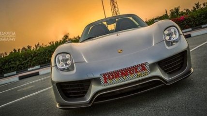 Porsche 918 Spyder ищет владельца в Дубае