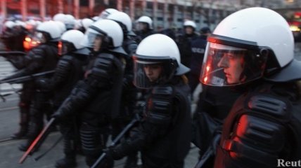 Польские националисты устроили массовую драку с полицией 