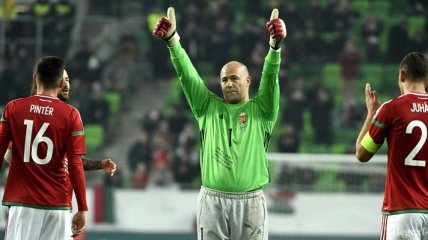 Легендарный венгерский вратарь Кирай провел свой последний матч за сборную