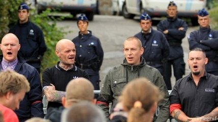 Протест в Бельгии вылился в столкновение с полицией