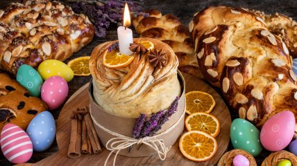 Польська паска з апельсиновою цедрою