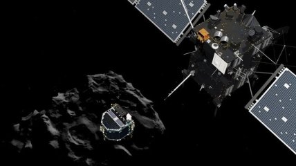 Зонд Philae записал звук посадки на комету
