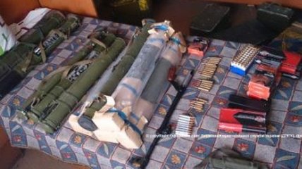 В мариупольском санатории нашли арсенал оружия