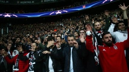 "Бешикташ" провел уникальную акцию перед матчем Лиги чемпионов