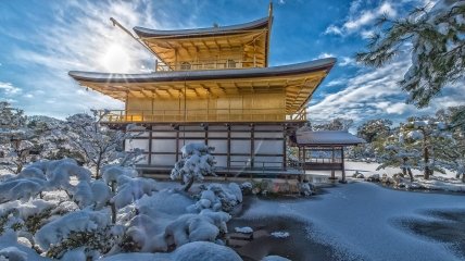 Япония зимой