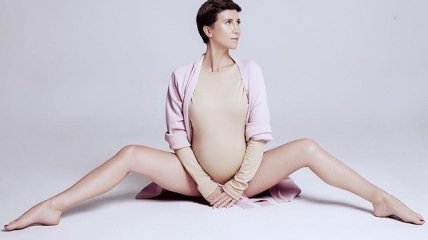 Анита Луценко показала, как изменилась ее фигура во время беременности