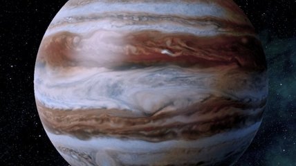 Юпитер и другие газовые гиганты вначале были "водными мирами"