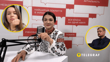 Наталя Сумська у студії Українського радіо