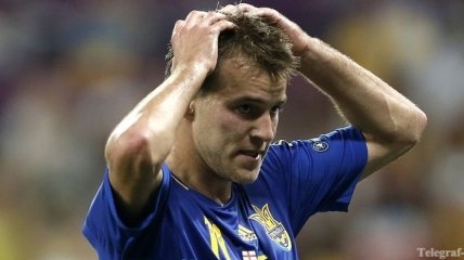 Андрей Ярмоленко не доволен игрой своей команды 