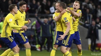 Швеция обыграла Италию в плей-офф на ЧМ-2018