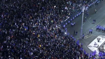 Протесты в Румынии набирают обороты