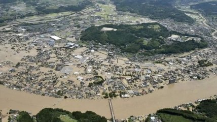 Повінь у Японії: кількість жертв досягла 70 осіб