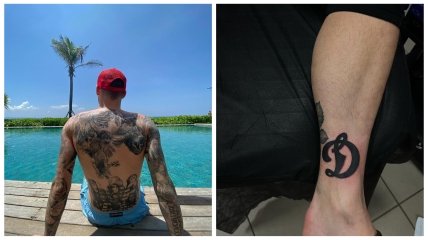 Денис Бойко показал новую татуировку