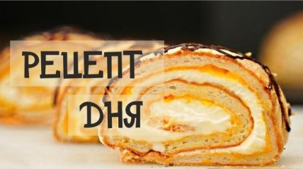 Рецепт дня: невесомый как облачко - Меренговый рулет