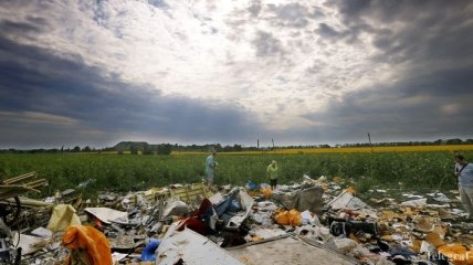Поиски на месте катастрофы Боинга МН-17 на востоке Украины завершены