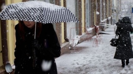 Сегодня в Украине прогнозируют снег и гололед