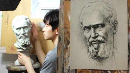 Художник из Кореи создает гиперреалистичные портреты людей из прошлого