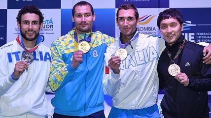 Украинец Никишин выиграл Гран-при Кубка мира по фехтованию в Колумбии