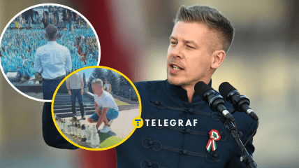 Мадяр посетил народный мемориал в Киеве