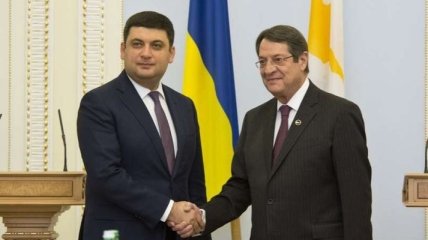 Гройсман: Украина и Кипр имеют большой потенциал для развития отношений