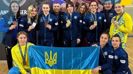 Женская сборная Украины по борьбе