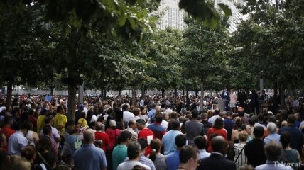В Нью-Йорке минутой молчания почтили память погибших во время терактов 9/11