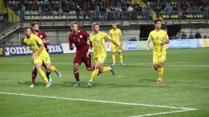 Сборная Украины U-21 победила Латвию в нервном матче отбора на Евро-2019