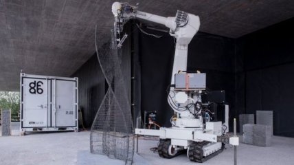 В Швейцарии строят трехэтажный дом с помощью роботов