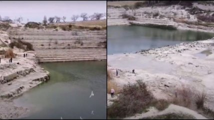Воды нет - возьмем из невосполнимых озер: в сети показали резонансные видео из Севастополя