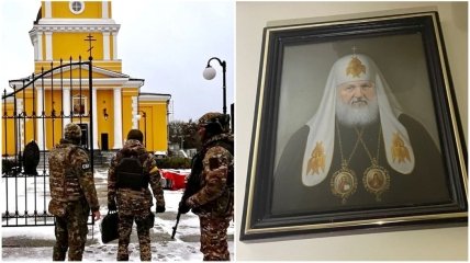 Священнослужители "Московского патриархата" не забывают о преклонении перед российским кириллом