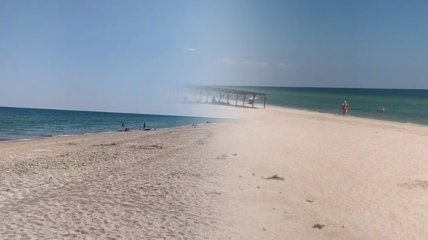 Пляжі у липні у Кирилівці