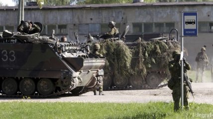 В Эстонии близ границы с РФ закончились военные учения НАТО