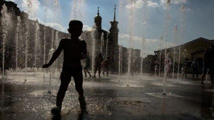 Июльская жара в Киеве побила рекорд 