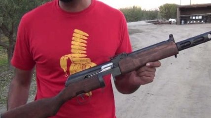 YouTube-пользователь собрал уникальную винтовку из разного оружия (Видео)