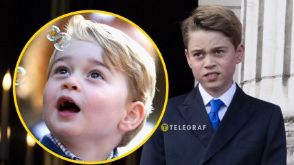 Принц Джордж с годами все больше становится похожим на отца