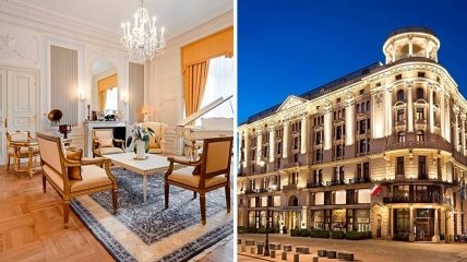 Одна из самых роскошных гостиниц Варшавы