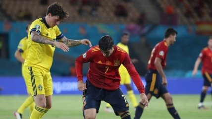 Испания не сумела пробить оборону Швеции на Евро-2020: видеообзор матча