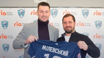 Милевский нашел новую команду в чемпионате Украины
