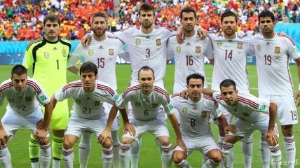 ЧМ-2014. Стартовые составы на матч Испания - Чили