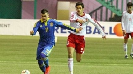Юношеская сборная Украины U-17 обыграла сверстников из Грузии